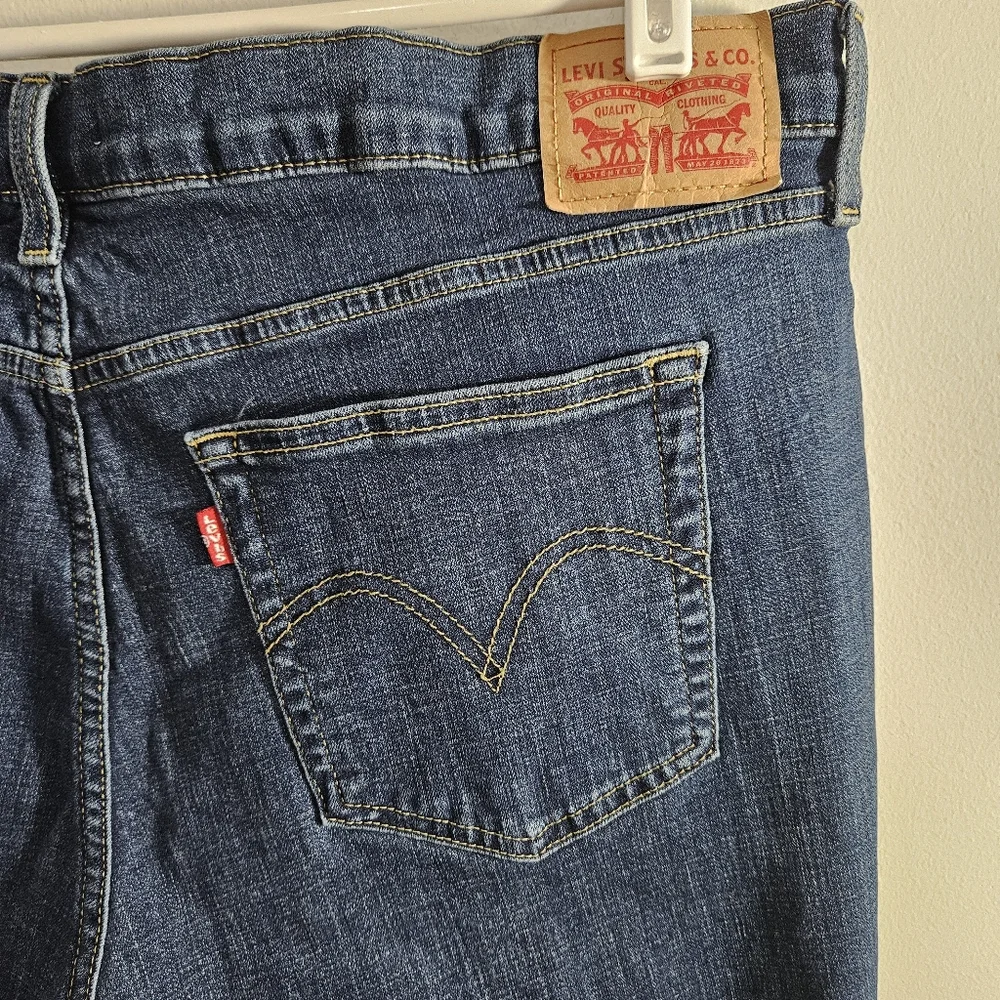 Levi's Boyfriend Women's Blue Denim Jeans